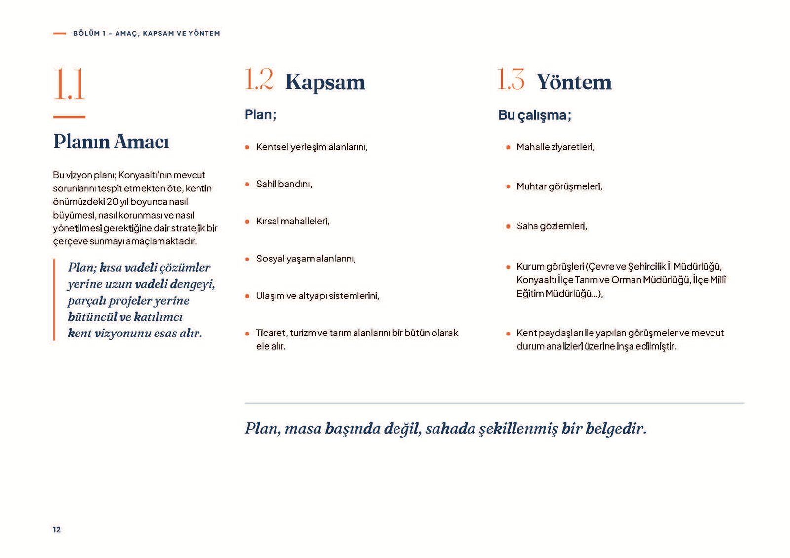 Konyaaltı Vizyon Planı — sayfa 12